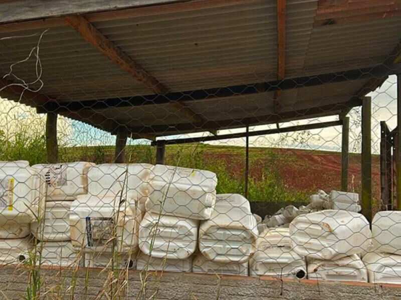 Imagem de compartilhamento para o artigo MPMS investiga descarte e armazenamento irregulares de agrotóxicos em propriedades rurais de Sonora da MS Todo dia